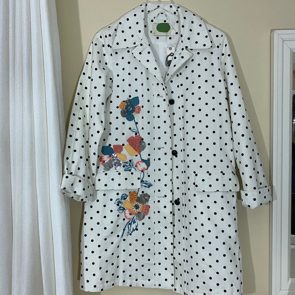 Anthropologie Pea Coat Size S NWT - Picture 2 of 7